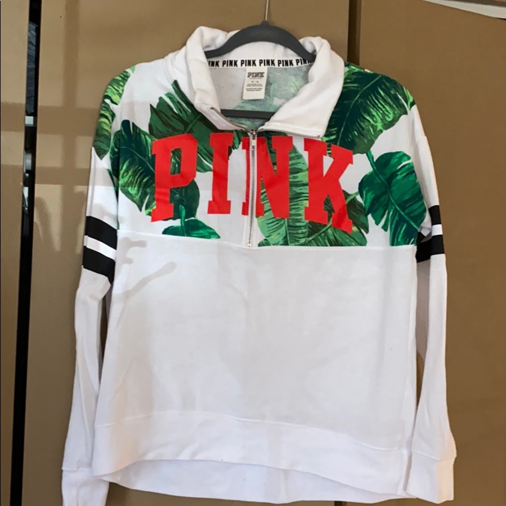 Pink Half Zip